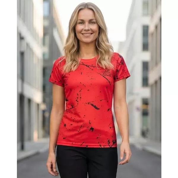  Hochwertiges Funktions-T-Shirt für Damen ALTISPORT VOJ/ALW034TR01 SCHWARZ 