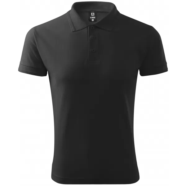  Herren-T-Shirt mit Kragen ALTISPORT NoPrint NP/ALM302 ANTHRAZIT-HIGHLIGHT 