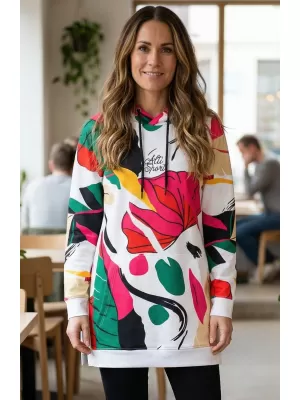 Hochwertiges Funktions-Sweatshirt für Damen ALTISPORT VOJ/ALW042MI03 WEIß