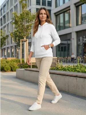 Damen-Sweatshirt ALTISPORT NoPrint NP/ALW579NJ WEIß