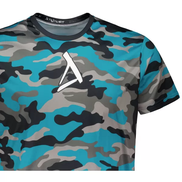  Funktionelles Premium-T-Shirt für Herren ALTISPORT VOJ/ALM038TR01 KEROSIN/SCHWARZ 