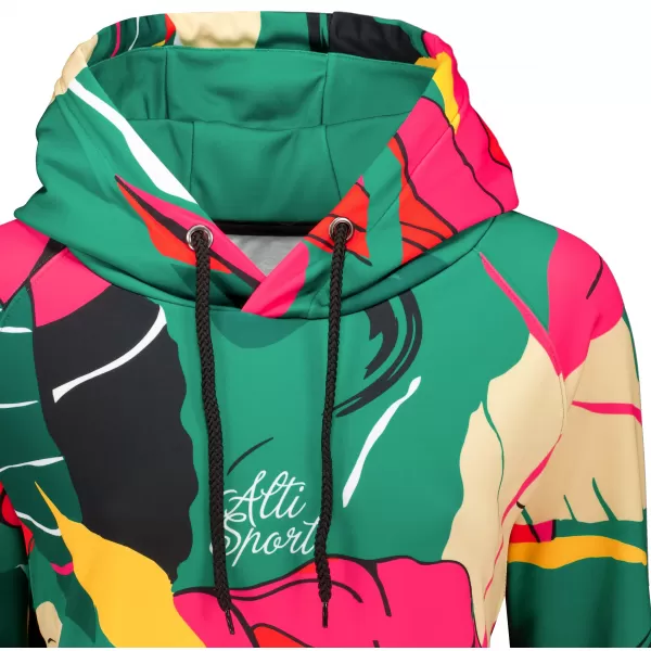  Hochwertiges Funktions-Sweatshirt für Damen ALTISPORT VOJ/ALW042MI03 GRÜN 