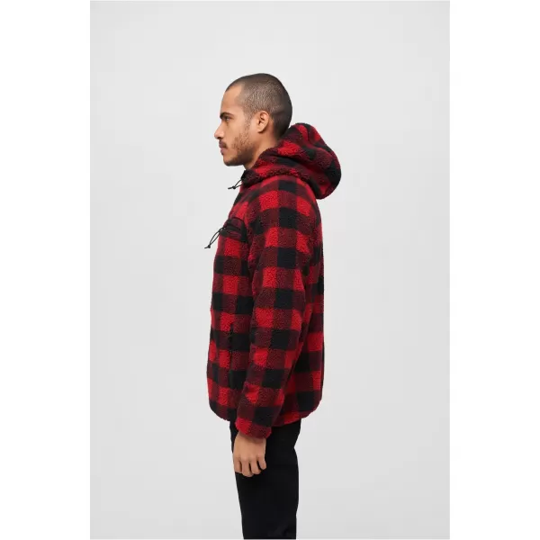  Herren -Sweatshirt BRANDIT BD5024 ROT/SCHWARZ 