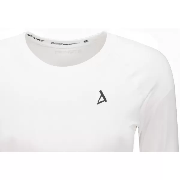  Hochwertiges Funktions-Crop-Top mit langen Ärmeln für Damen ALTISPORT VOJ/ALW000TR04 WEIß 