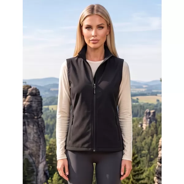  Softshellweste für Damen ALTISPORT NoPrint NP/ALW7211NJ SCHWARZ SCHWARZ 