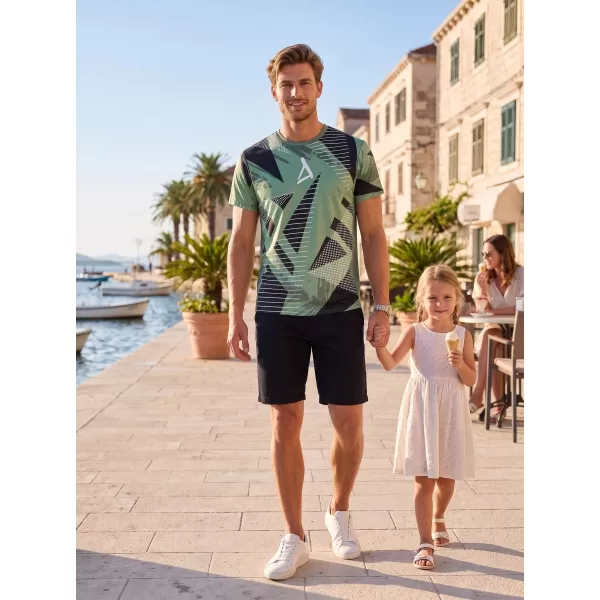  Funktionelles Premium-T-Shirt für Herren ALTISPORT VOJ/ALM044TR01 KHAKI/MILITÄR 
