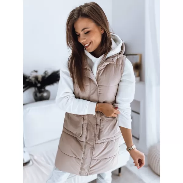  Weste DSTREET LADISA TY3289 KARAMELL 