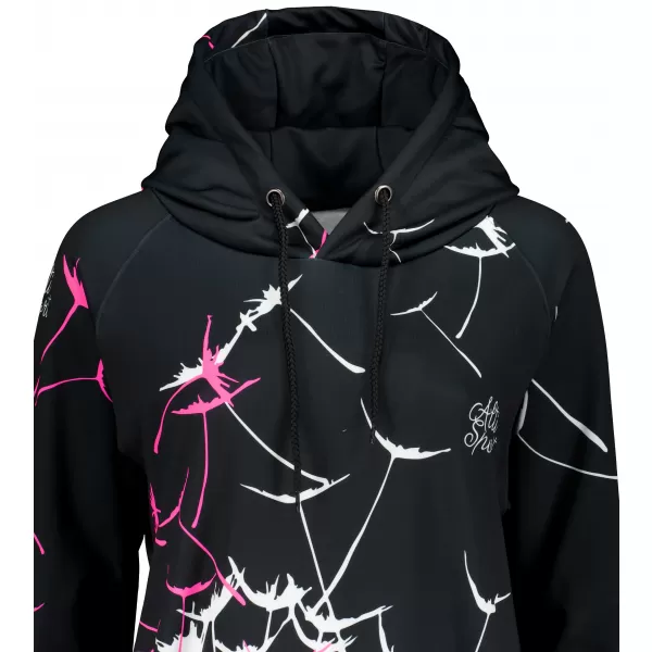  Hochwertiges Funktions-Sweatshirt für Damen ALTISPORT VOJ/ALW035MI03 SCHWARZ/ROSA 