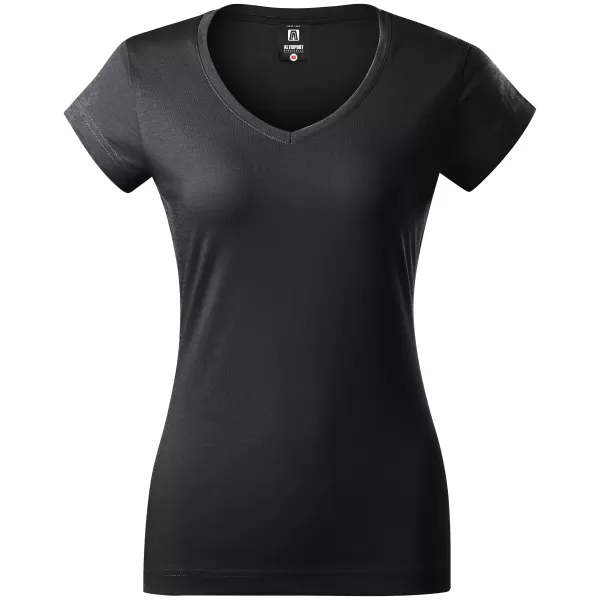  Damen-T-Shirt ALTISPORT NoPrint NP/ALW261 EBENHOLZGRAU 
