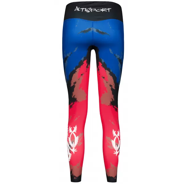  Lange Premium-Funktionsleggings für Damen ALTISPORT VOJ/ALW036LEG01 STREIFEN 