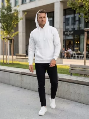 Herren-Sweatshirt ALTISPORT NoPrint NP/ALM679NJ WEIß