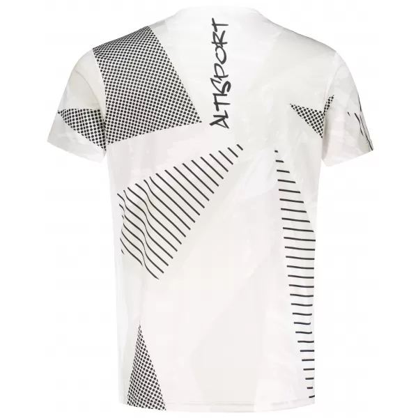  Funktionelles Premium-T-Shirt für Herren ALTISPORT VOJ/ALM044TR01 WEIß 
