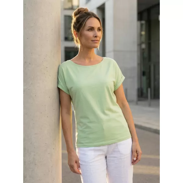  Damen-T-Shirt ALTISPORT NoPrint NP/ALW5008 SANFTES GRÜN 