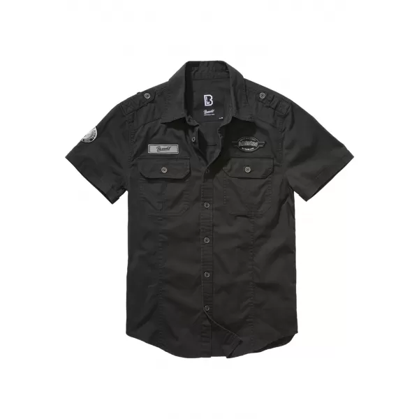  Hemd BRANDIT LUIS VINTAGE BD4033 SCHWARZ 