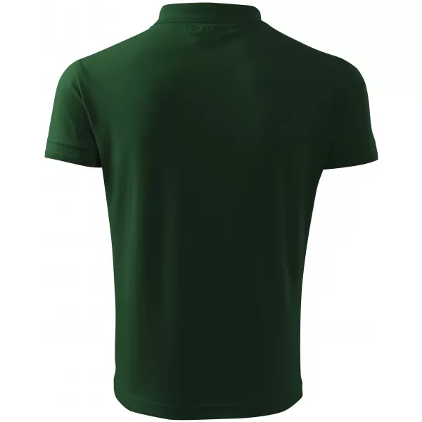  Herren-T-Shirt mit Kragen ALTISPORT NoPrint NP/ALM302 FLASCHENGRÜN 