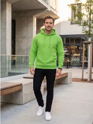 Herren-Sweatshirt ALTISPORT NoPrint NP/ALM679NJ LINDGRÜN