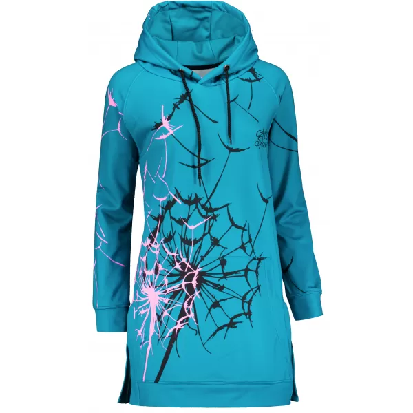  Hochwertiges Funktions-Sweatshirt für Damen ALTISPORT VOJ/ALW035MI03 SMARAGD 