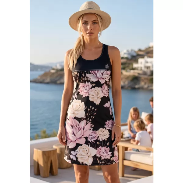  Funktionswestenkleid für Damen ALTISPORT VOJ/ALW008SAT01 SCHWARZ 