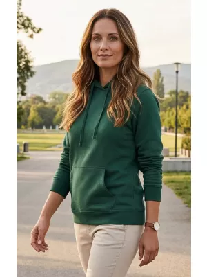 Damen-Sweatshirt ALTISPORT NoPrint NP/ALW579NJ DUNKELGRÜN