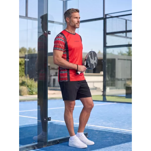  Funktionelles Premium-T-Shirt für Herren ALTISPORT VOJ/ALM043TR01 ROT 