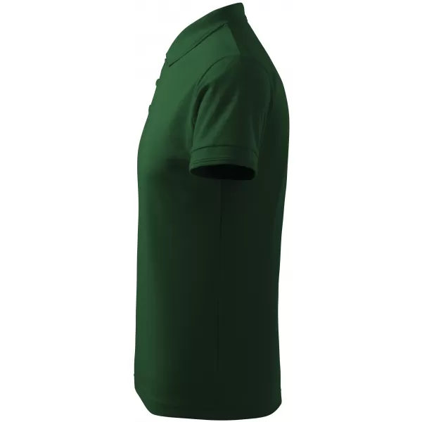  Herren-T-Shirt mit Kragen ALTISPORT NoPrint NP/ALM302 FLASCHENGRÜN 