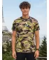 Funktionelles Premium-T-Shirt für Herren ALTISPORT VOJ/ALM038TR01 SCHWARZ UND GRÜN