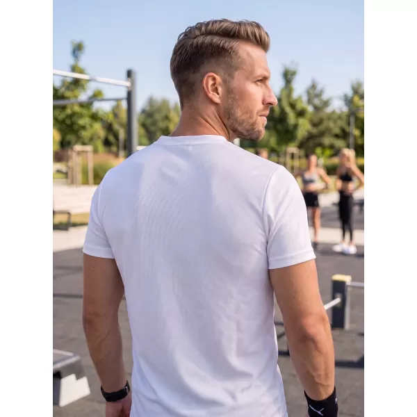  Funktions-T-Shirt für Herren ALTISPORT NoPrint NP/ALM421 WEIß 