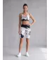 Hochwertige Damen-Funktionsleggings oberhalb des Knies ALTISPORT VOJ/ALW036LEG02 ABSTRAKTION
