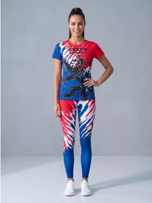 Lange Premium-Funktionsleggings für Damen ALTISPORT VOJ/ALW036LEG01 LÖWE
