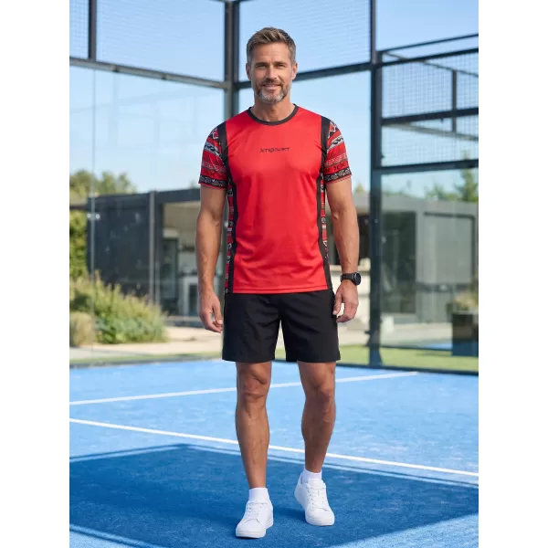  Funktionelles Premium-T-Shirt für Herren ALTISPORT VOJ/ALM043TR01 ROT 