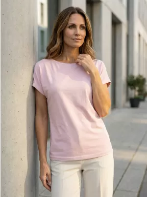 Damen-T-Shirt ALTISPORT NoPrint NP/ALW5008 ZARTES ROSA