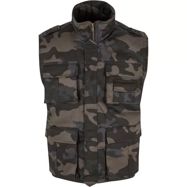  Weste BRANDIT RANGER BD4014 DUNKLE CAMO 