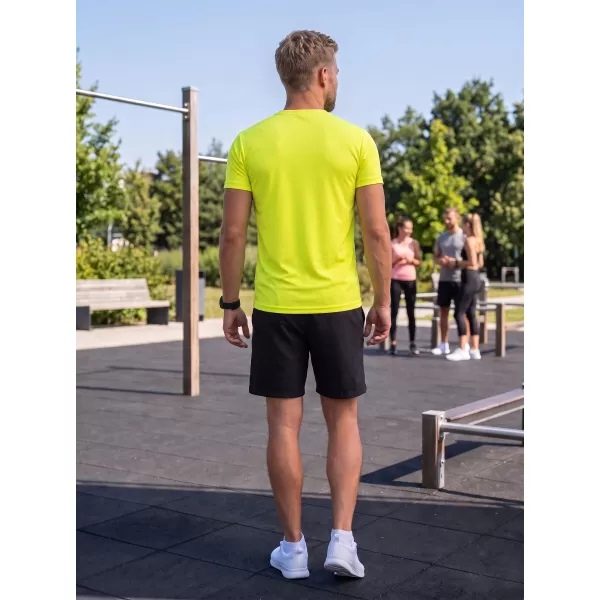  Funktions-T-Shirt für Herren ALTISPORT NoPrint NP/ALM421 NEON GELB 