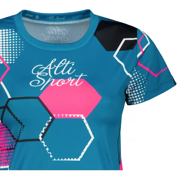  Hochwertiges Funktions-T-Shirt für Damen ALTISPORT VOJ/ALW037TR01 KEROSIN/ROSA 