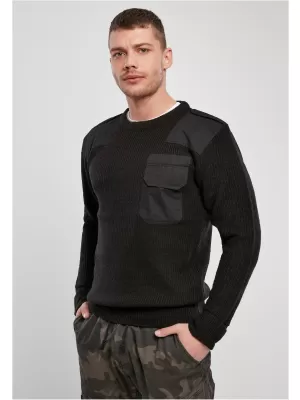 Herren -Sweatshirt BRANDIT MILITARY BD5018 SCHWARZ