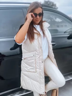 Weste DSTREET MARIEL TY3014 WEIß