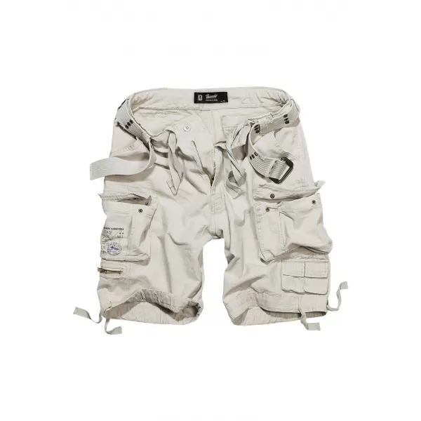  Shorts BRANDIT SAVAGE VINTAGE BD2001 WEIß 