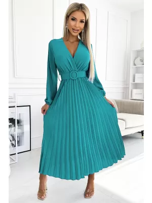 Kleid NUMOCO VIVIANA 504-6 BLAU