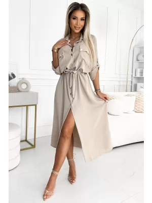 Kleid NUMOCO 531-1 BEIGE