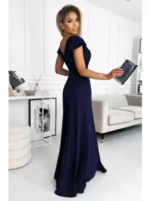 Kleid NUMOCO CRYSTAL 411-3 DUNKELBLAU