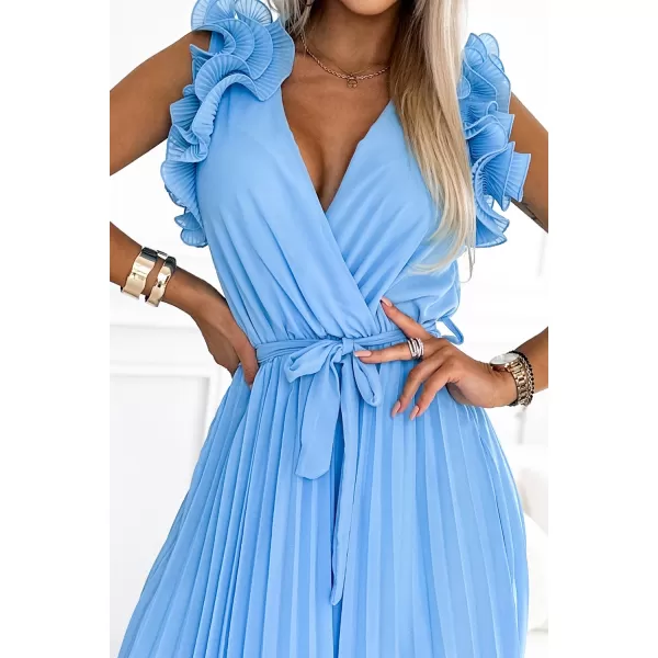  Kleid NUMOCO MIRABELLA 549-2 BLAU 