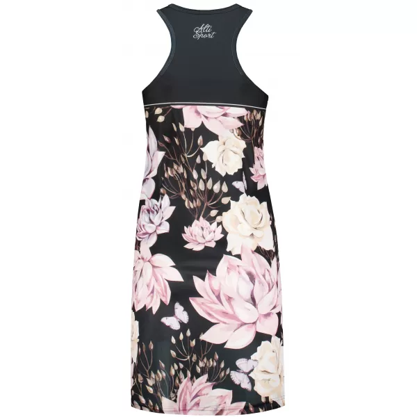  Funktionswestenkleid für Damen ALTISPORT VOJ/ALW008SAT01 SCHWARZ 