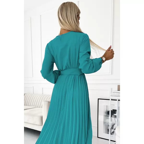  Kleid NUMOCO VIVIANA 504-6 BLAU 
