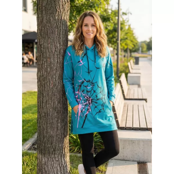  Hochwertiges Funktions-Sweatshirt für Damen ALTISPORT VOJ/ALW035MI03 SMARAGD 