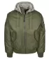 Jacke BRANDIT HOODED MA BD3150 OLIVEN/GRAU