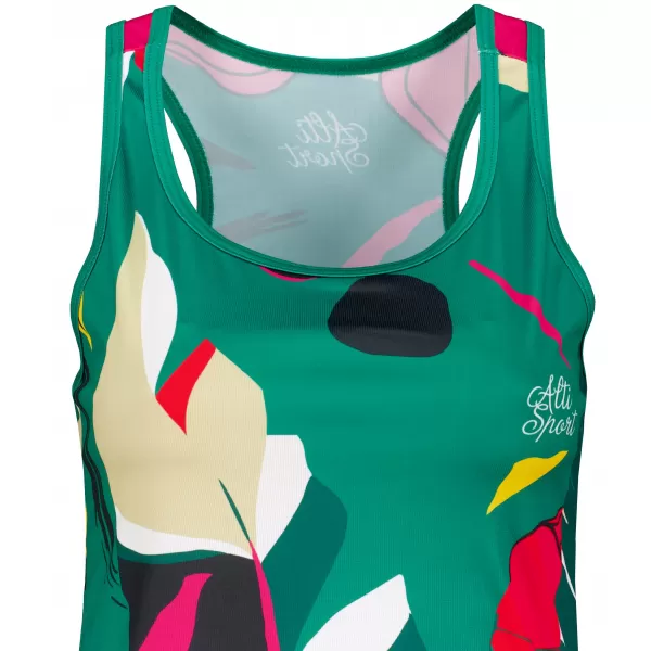  Funktionswestenkleid für Damen ALTISPORT VOJ/ALW042SAT01 GRÜN 