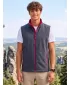 Herren-Softshellweste ALTISPORT NoPrint NP/ALM8211NJ EISENGRAU/ROT