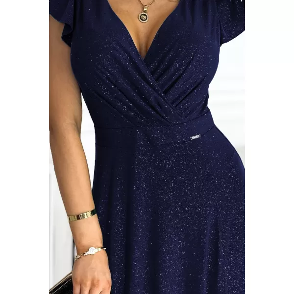  Kleid NUMOCO CRYSTAL 411-3 DUNKELBLAU 