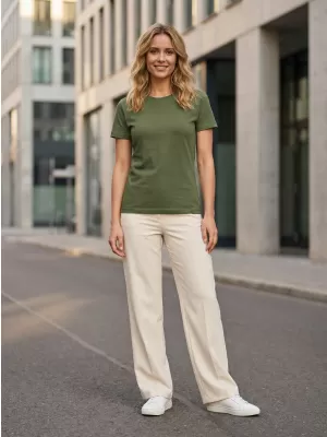 Damen-T-Shirt ALTISPORT NoPrint NP/ALW331 KHAKI