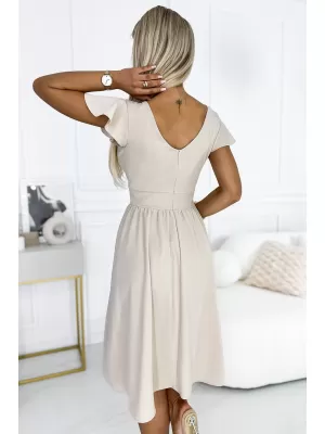 Kleid NUMOCO MATILDE 425-7 BEIGE